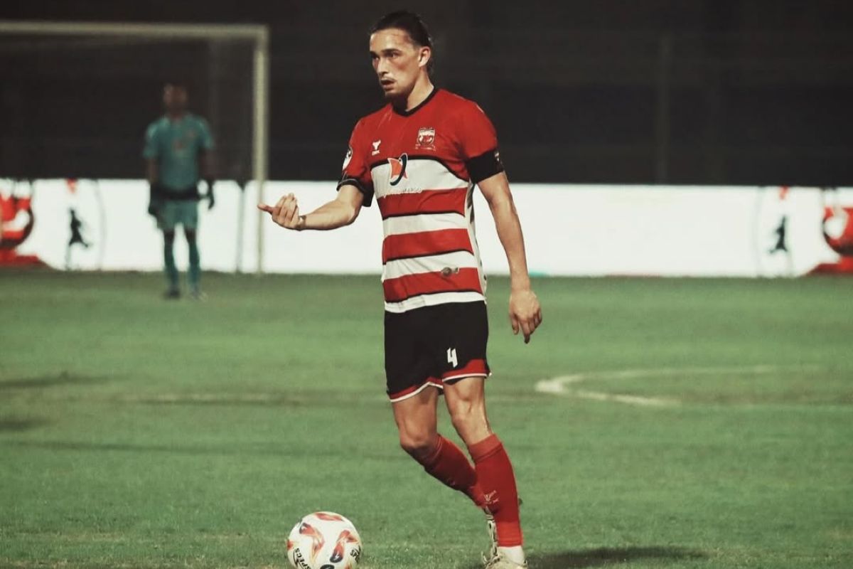 Gelandang Madura United Jordy Wehrmann. (Dok. Jordy Wehrmann) - Image