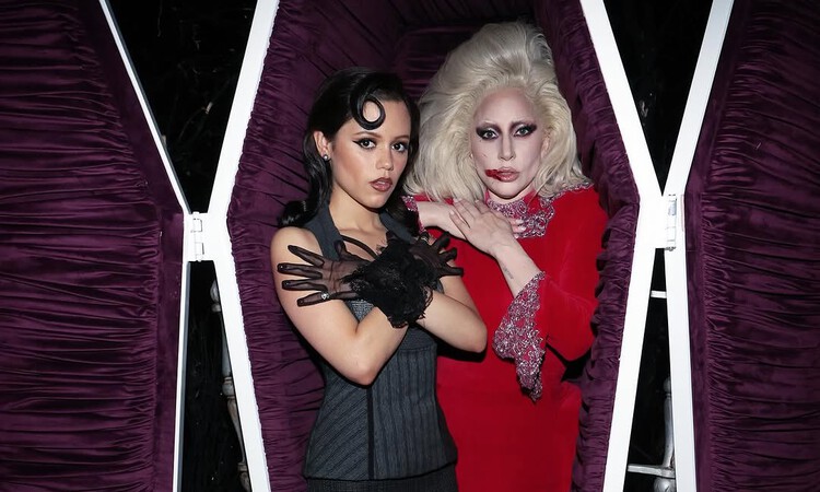 Jenna Ortega dan Lady Gaga (Dok. Instagram @ladygaga) - Image