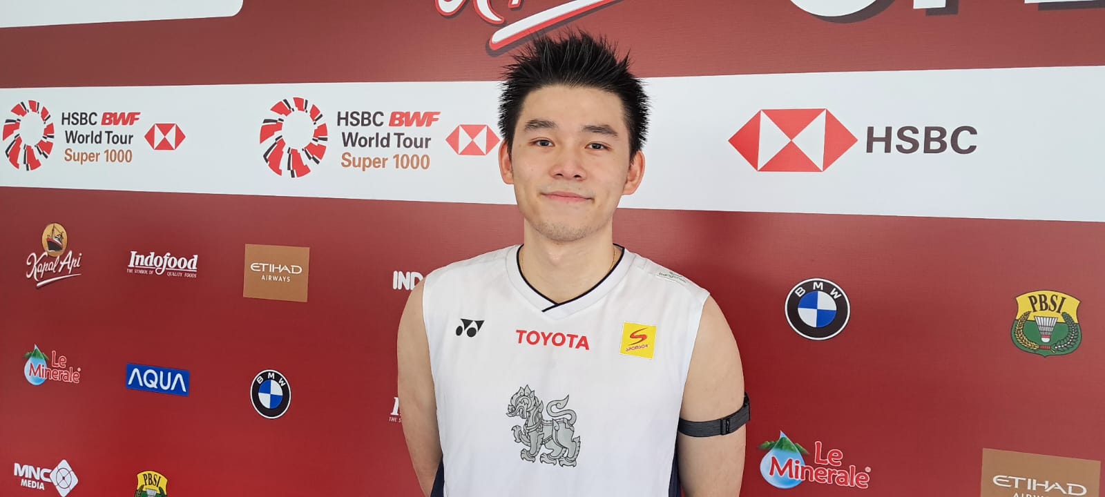 Kunlavut Vitidsarn. (Dimas Ramadhan Wicaksana/JawaPos.com) - Image