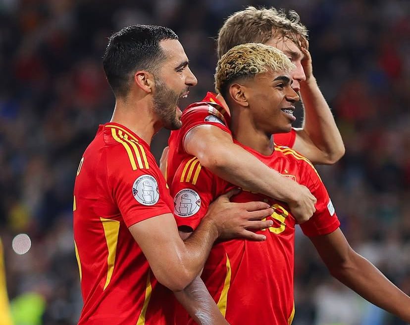 Timnas Spanyol tumbangkan Prancis dengan skor 5-4 di Stuttgart, Jerman, Jumat (6/6) (Ig. UEFA Euro2024) - Image