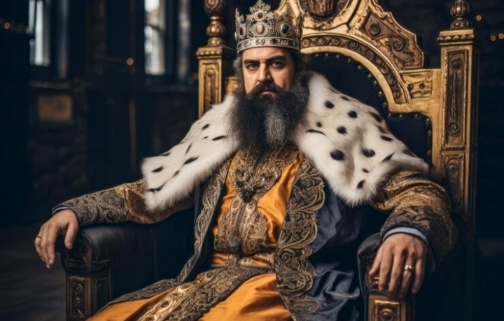 Ilustrasi orang dengan weton berdarah penguasa yang punya rezeki dan karakter agung layaknya raja menurut Primbon Jawa - Image