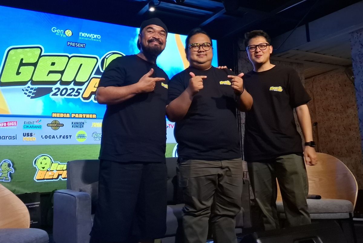 Festival musik GENFest 2025 akan digelar pada 28-29 Juni di AEON Mall Deltamas, Zona Parkir F. (Shafa Nadia/Jawa Pos) - Image
