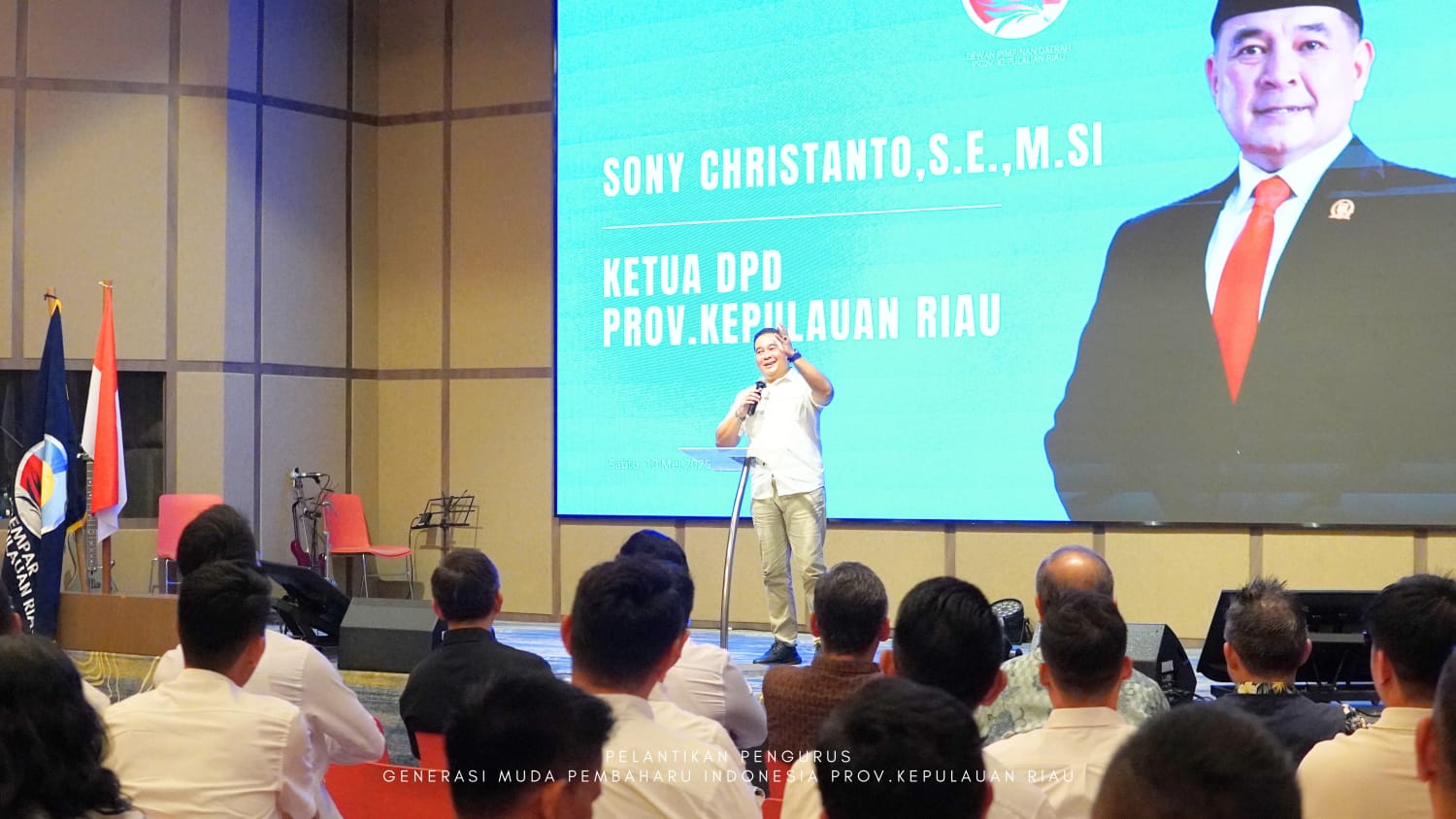 Ketua Gempar Kepulauan Riau, Sony Christanto. (Istimewa. - Image