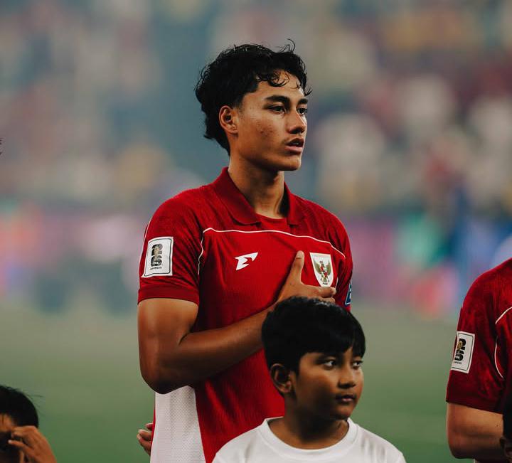 Rafael Struick saat membela Timnas Indonesia. (@rafaelstruick) - Image