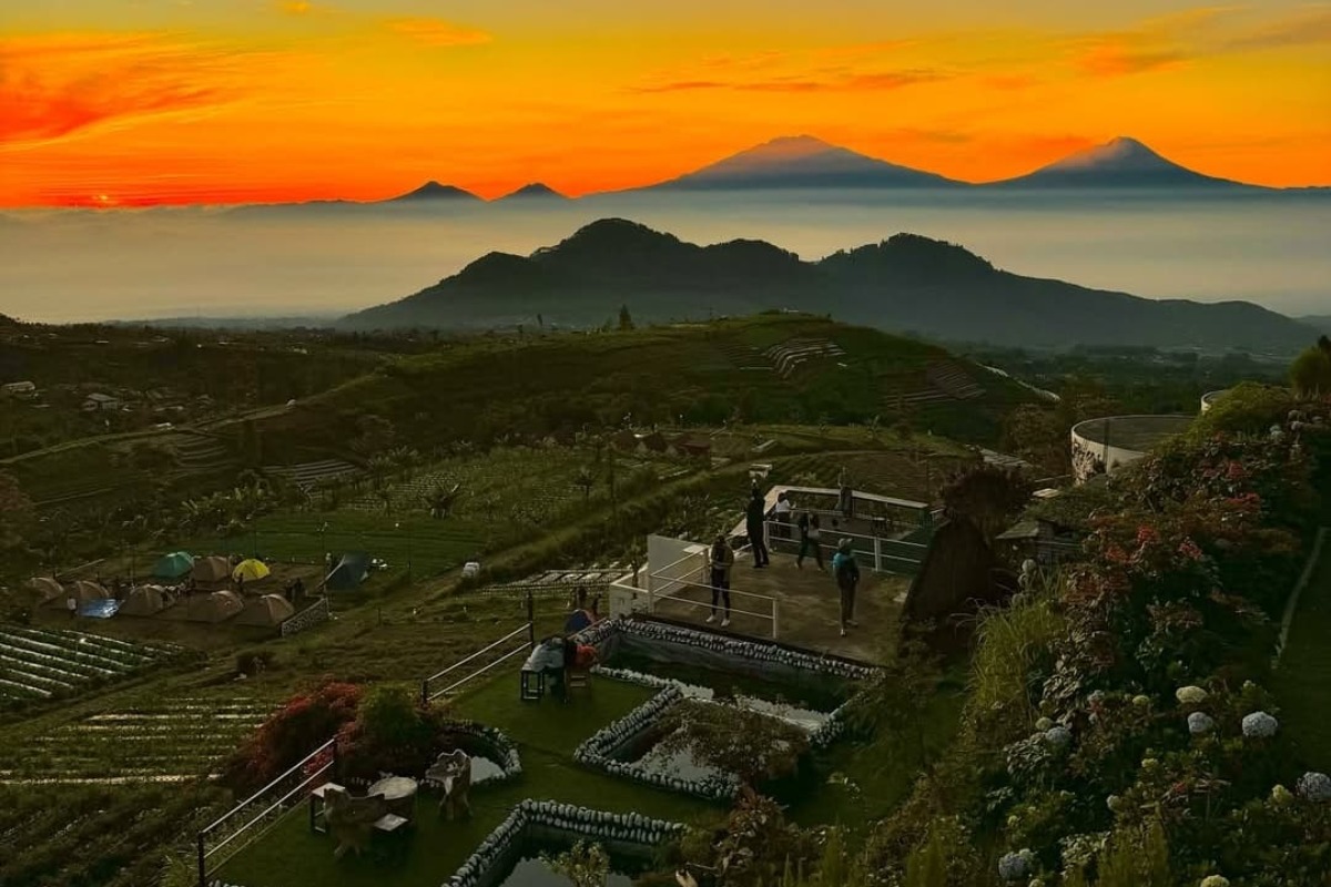 Hamparan pegunungan di Silancur Highland. (Instagram/@denyyudanto99) - Image