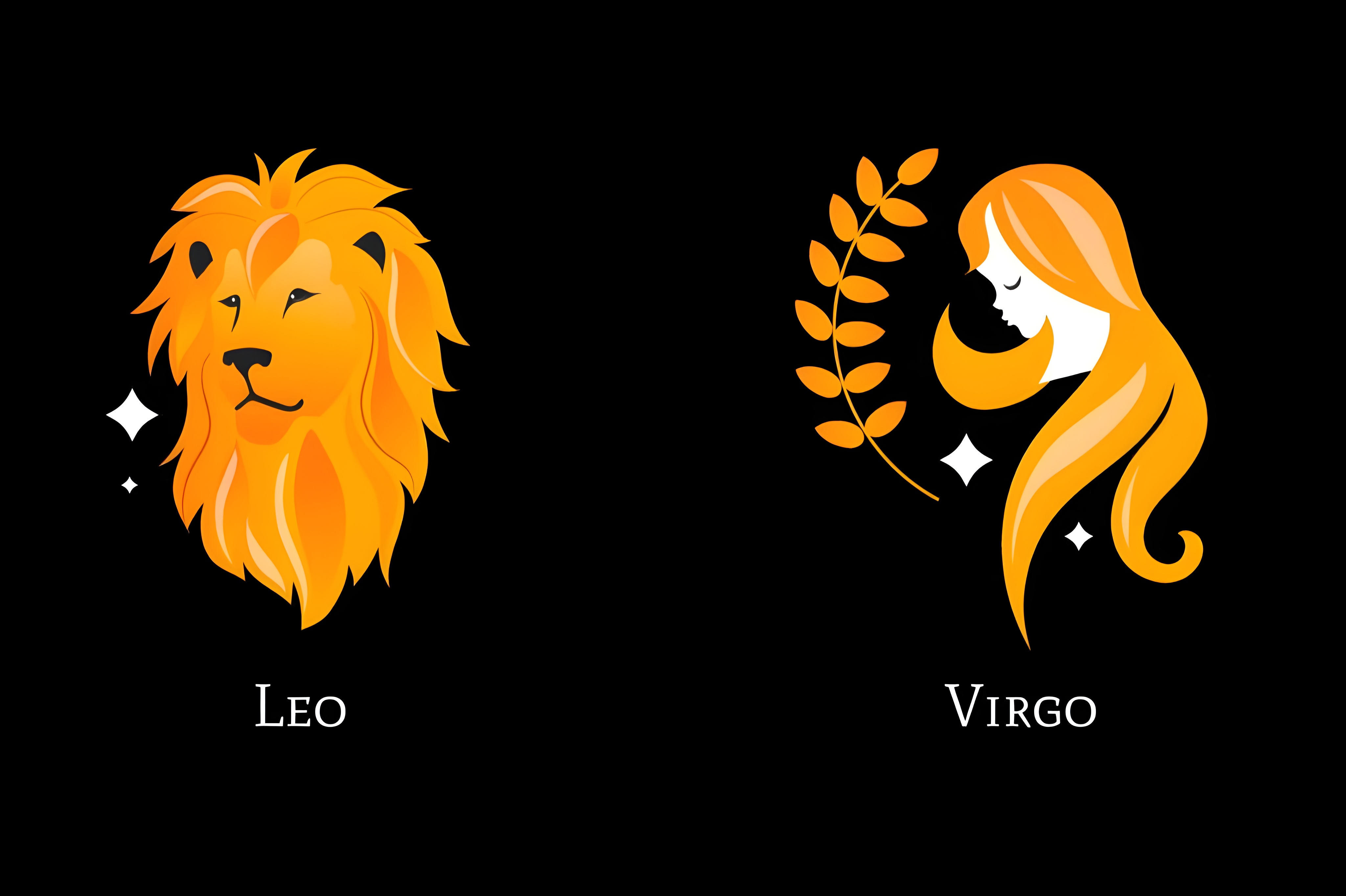 Ilustrasi zodiak Leo dan Virgo (freepik) - Image