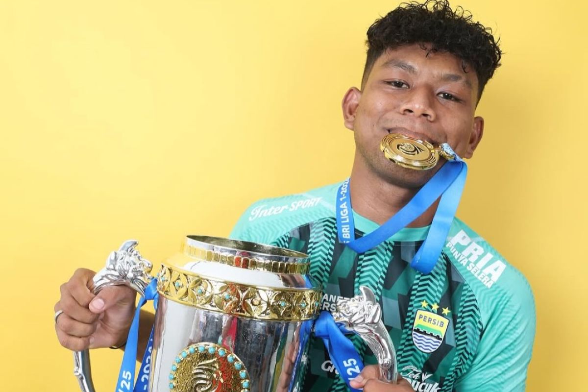 Penjaga gawang muda Persib Bandung Putra Sheva Sanggasi. (Dok. Instagram) - Image