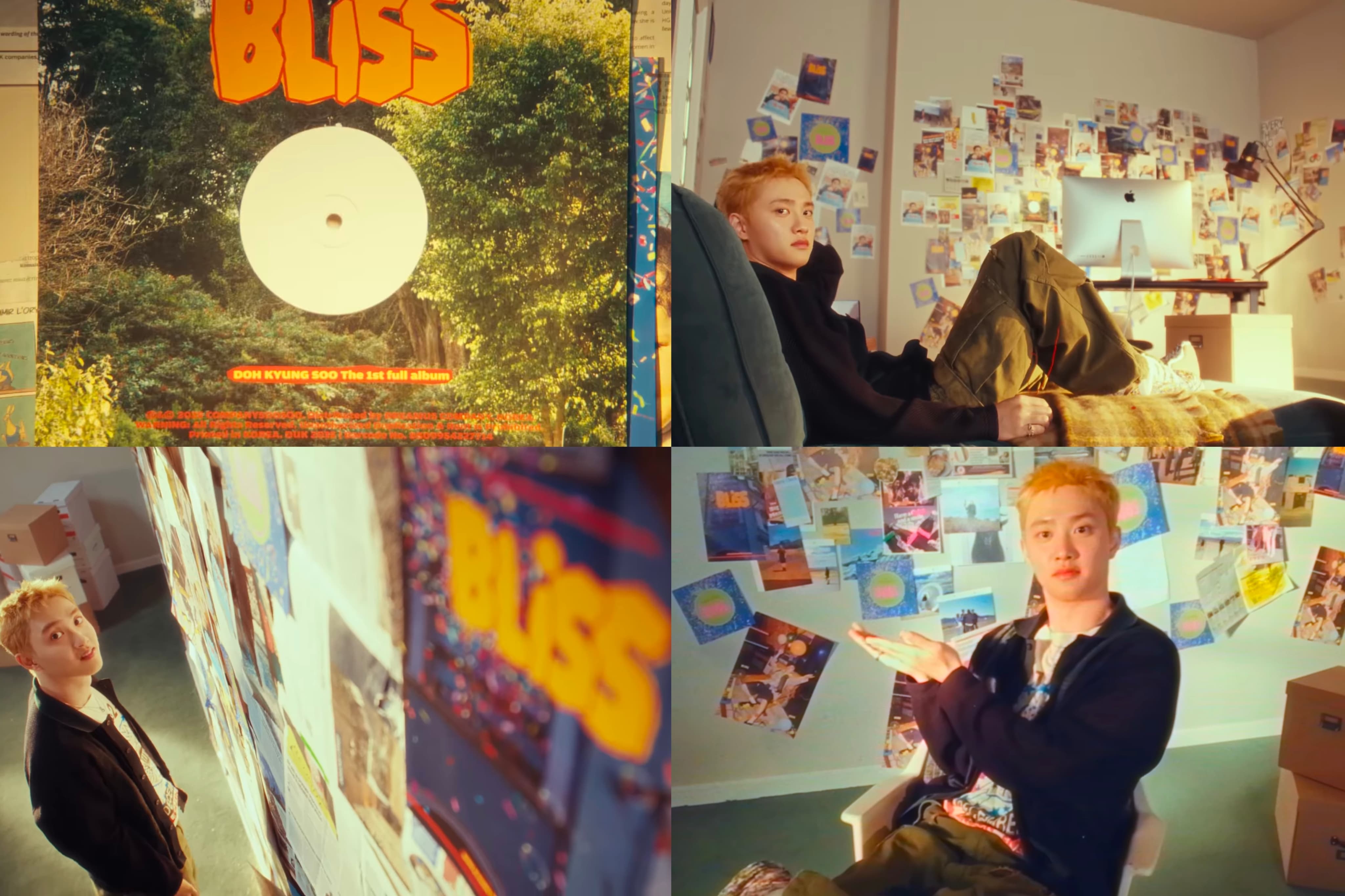 Album studio perdana D.O. bertajuk ‘BLISS’ dengan nuansa film sinematik. (YouTube/@Company Soosoo) - Image