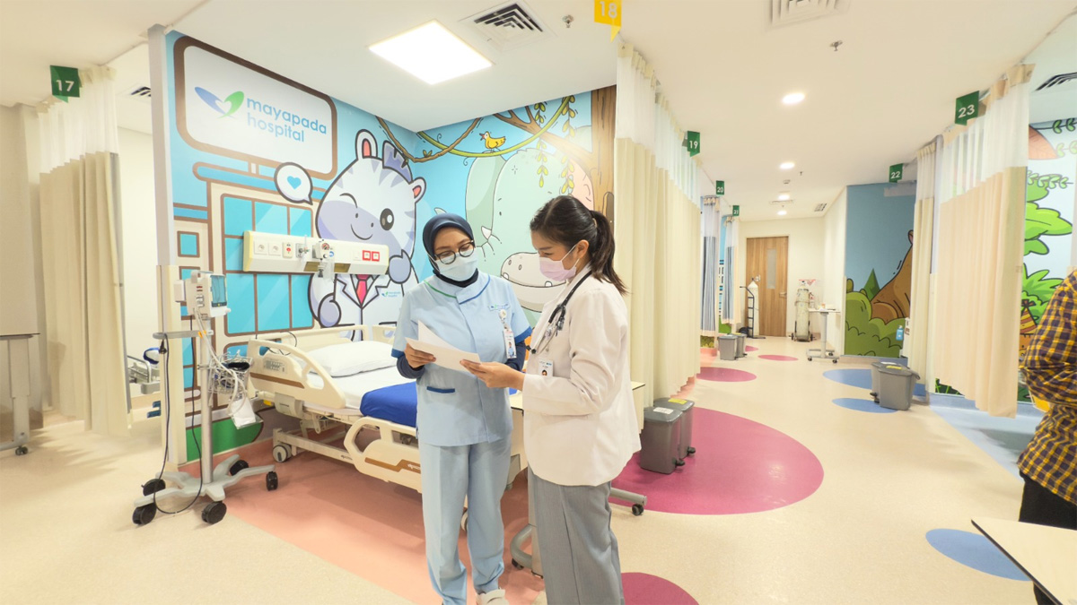 Mayapada Hospital Jakarta Selatan menghadirkan layanan Pediatric Emergency yang beroperasi 24 jam penuh, dengan dukungan tenaga medis profesional dan fasilitas berstandar internasional/(Istimewa). - Image