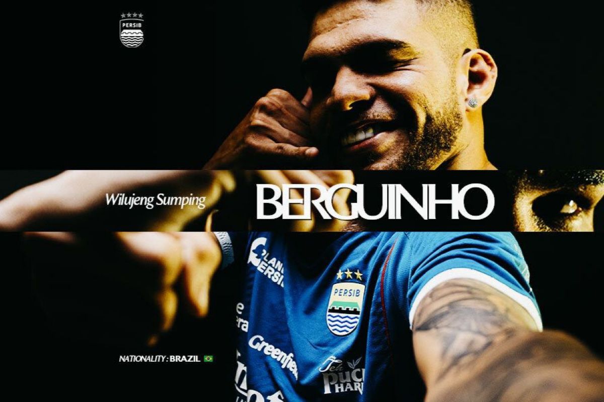 Pemain baru Persib Bandung Berguinho.(Dok. Persib Bandung) - Image