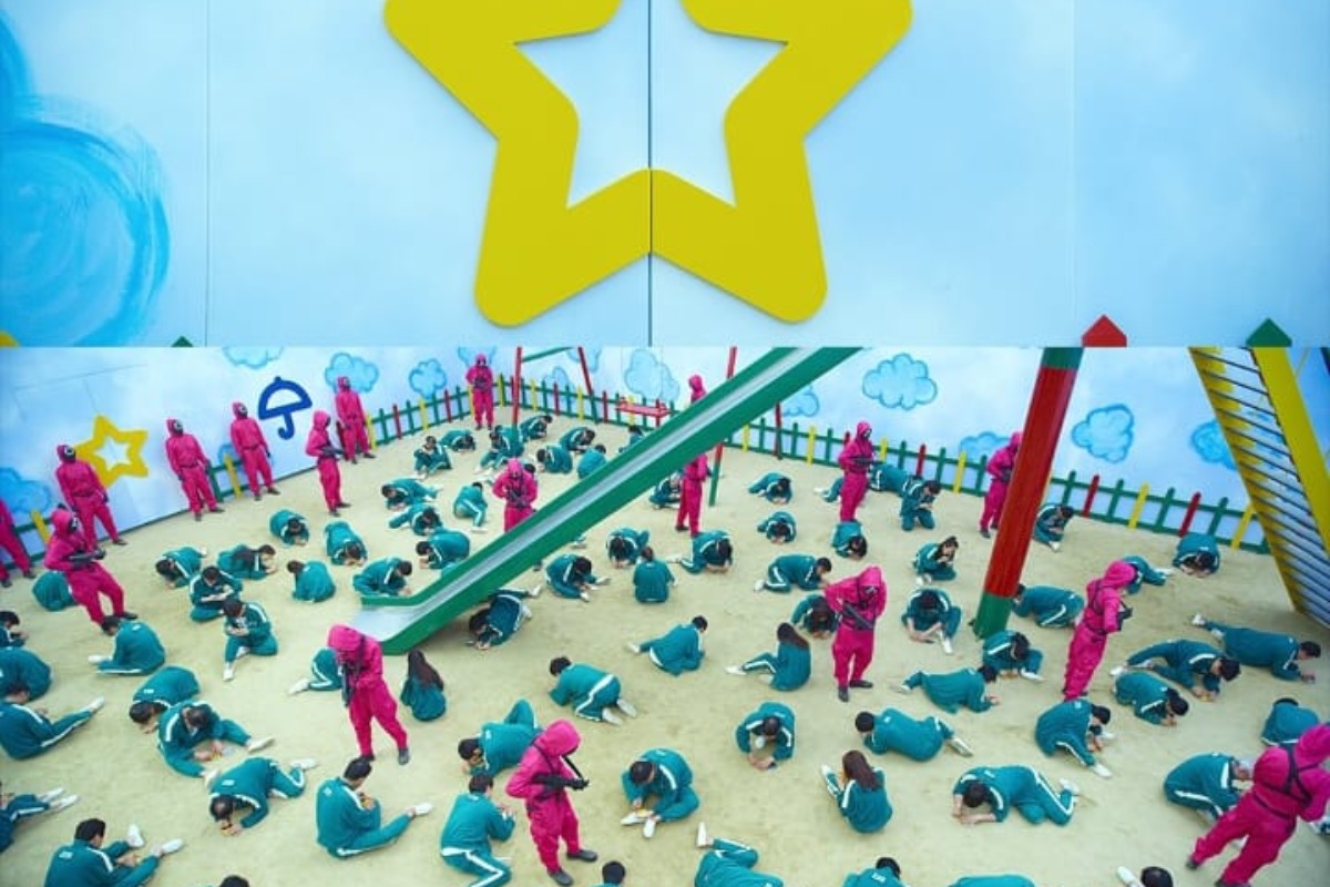 Potongan scene squid game versi Korea. (dok. Instagram/@netflixgeeked) - Image