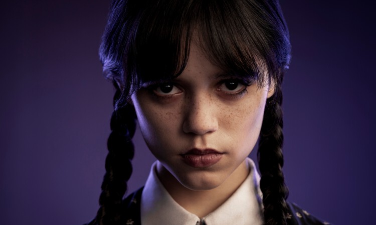 Jenna Ortega sebagai Wednesday Addams. (IMDb) - Image