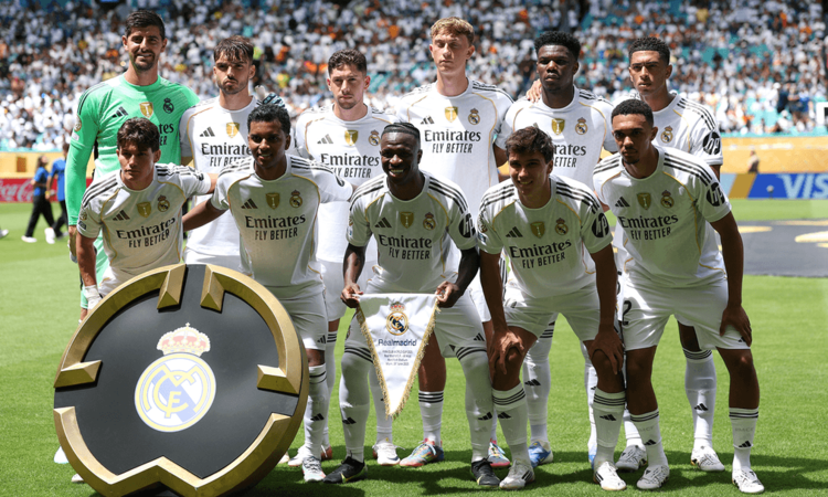 Para pemain Real Madrid dalam pertandingan Piala Dunia Antarklub 2025. (Bein Sports) - Image