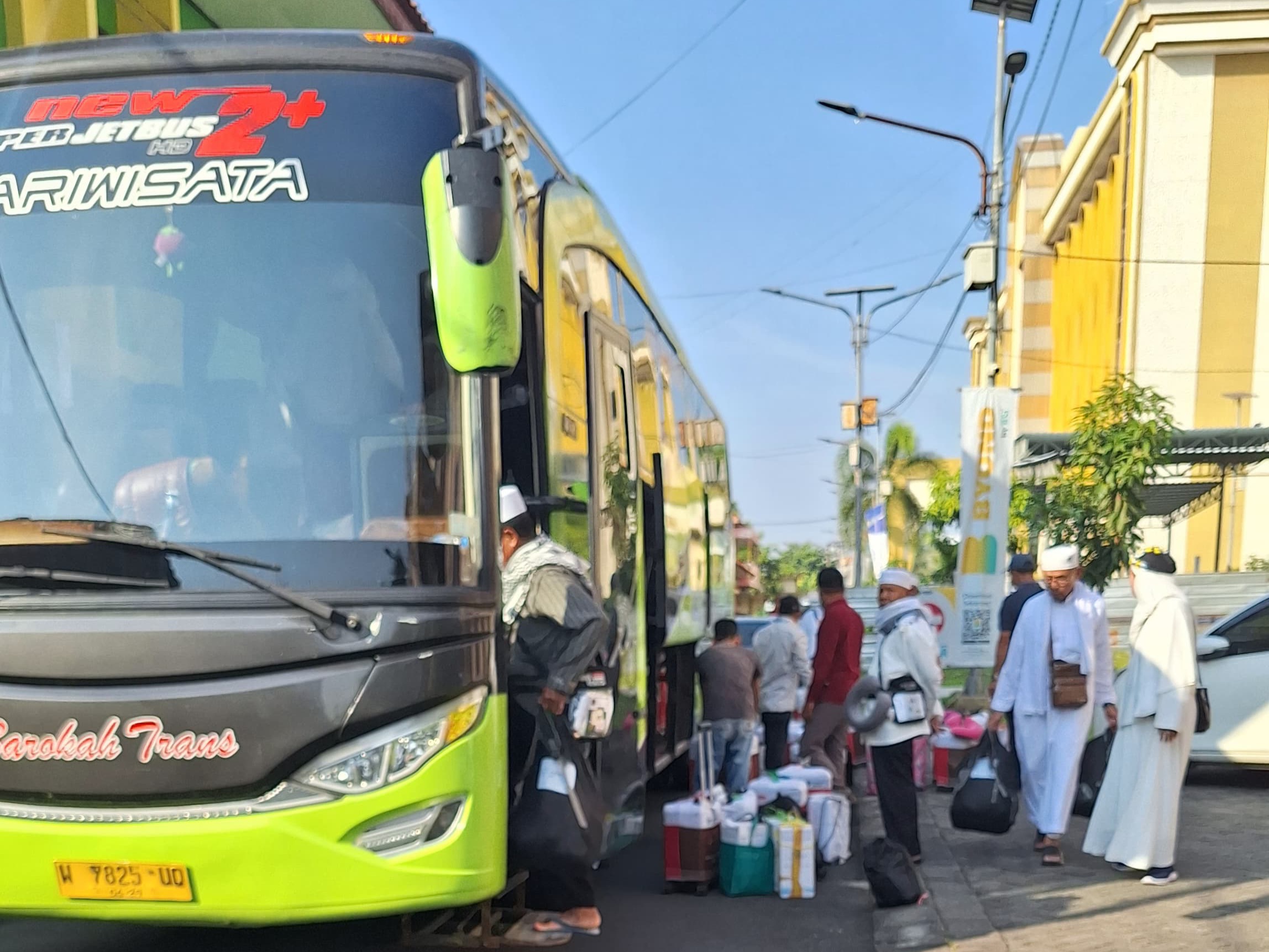 Ilustrasi jemaah haji. (PPIH Debarkasi Surabaya) - Image