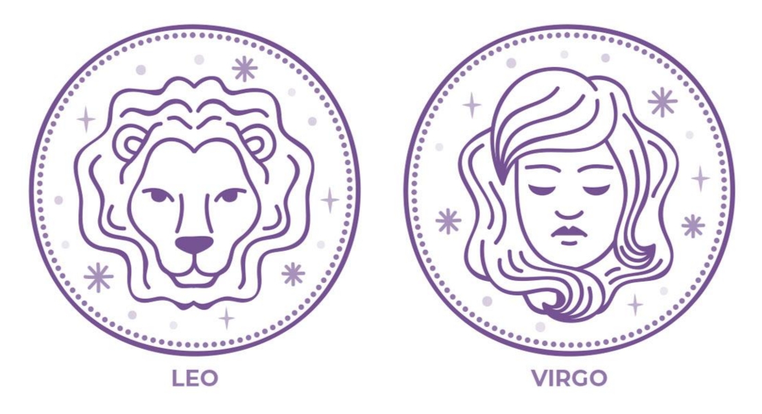 Ilustrasi zodiak Leo dan Virgo (Dok. Freepik) - Image
