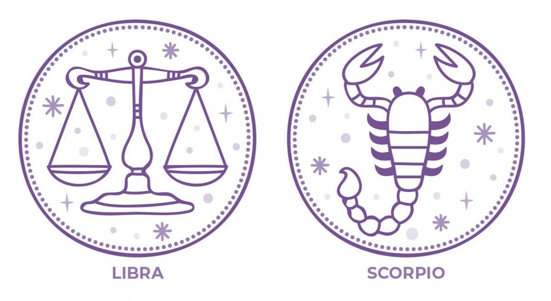 Ilustrasi zodiak Libra dan Scorpio (Dok. Freepik) - Image