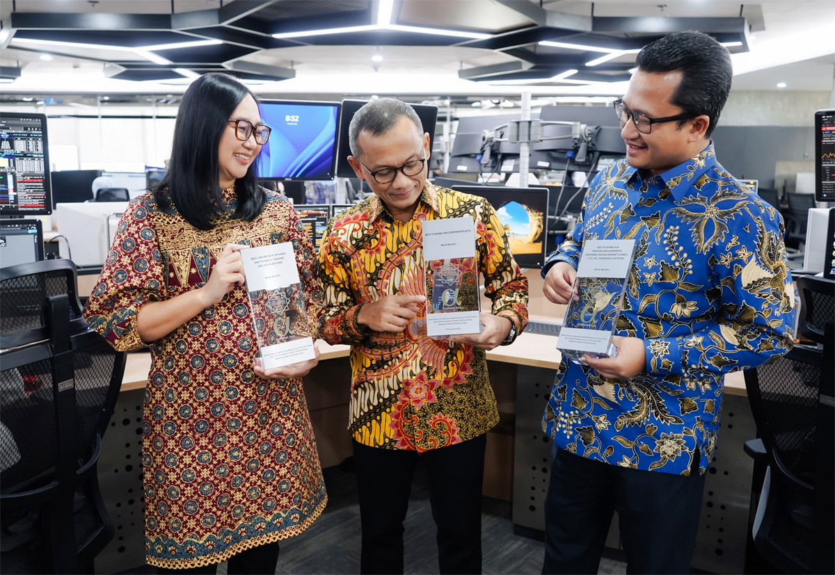 Bank Mandiri kembali mencatatkan pencapaian di panggung internasional. Pada ajang 18th Annual Treasury & FX Awards 2025 yang diselenggarakan oleh Alpha Southeast Asia/(Istimewa). - Image