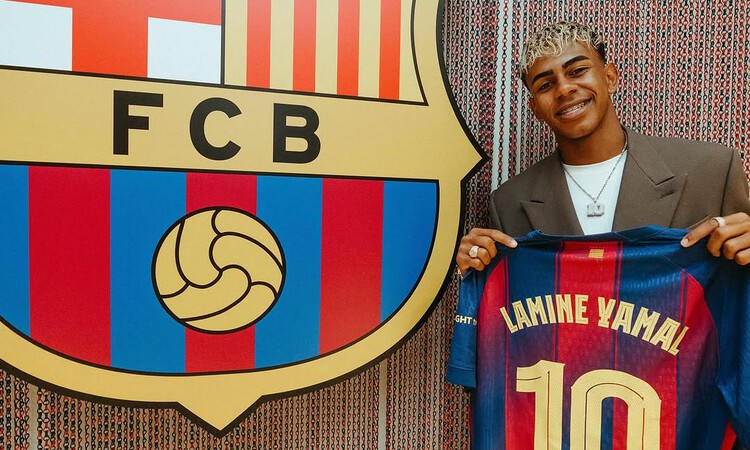 Lamine Yamal. (Instagram @lamineyamal) - Image