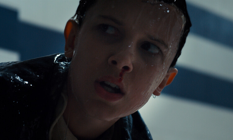 Millie Bobby Brown sebagai Eleven dalam Stranger Things. (IMDb) - Image