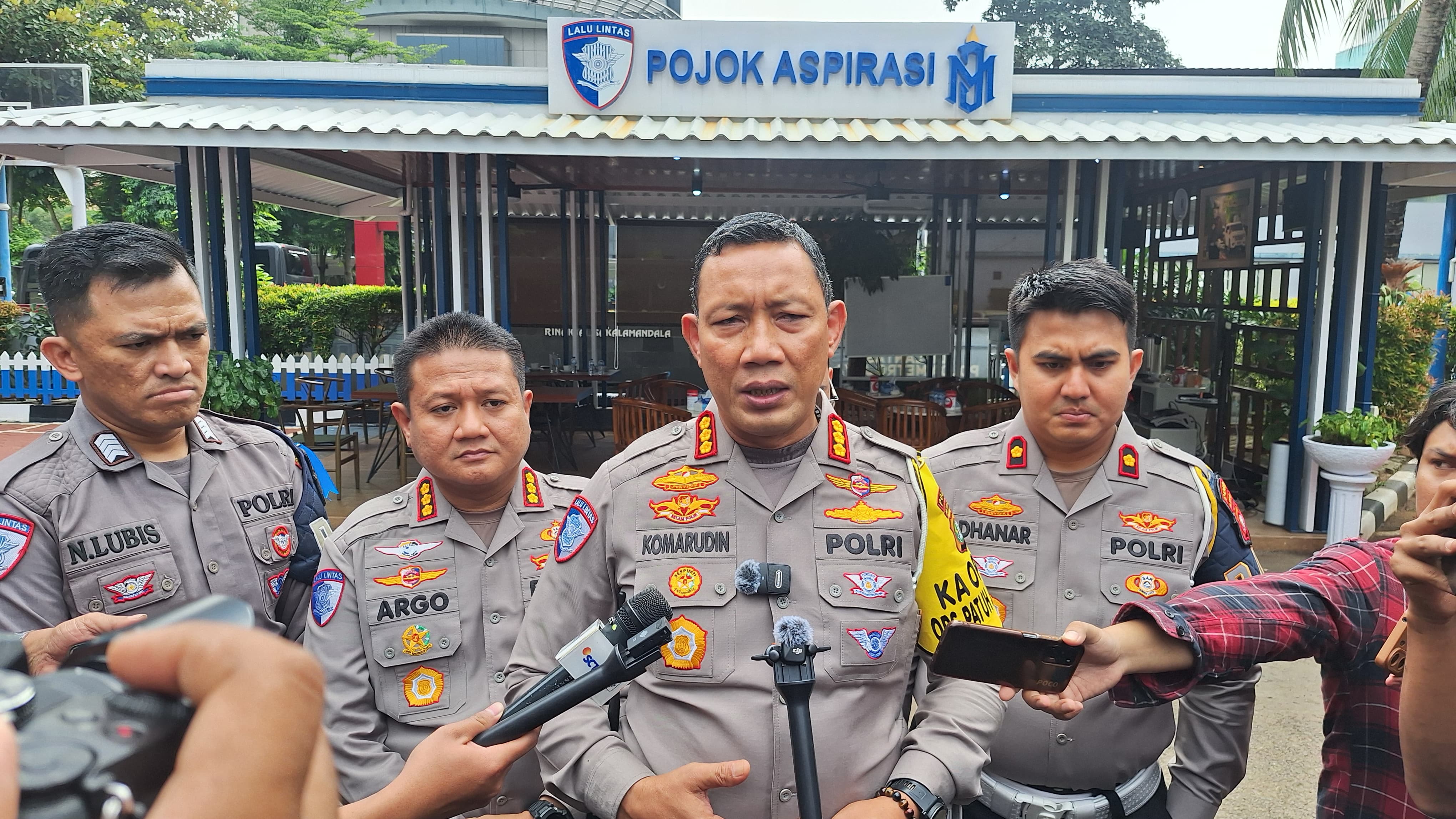 Dirlantas Polda Metro Jaya, Kombes Pol Komarudin. (Sabik Aji Taufan/JawaPos.com) - Image