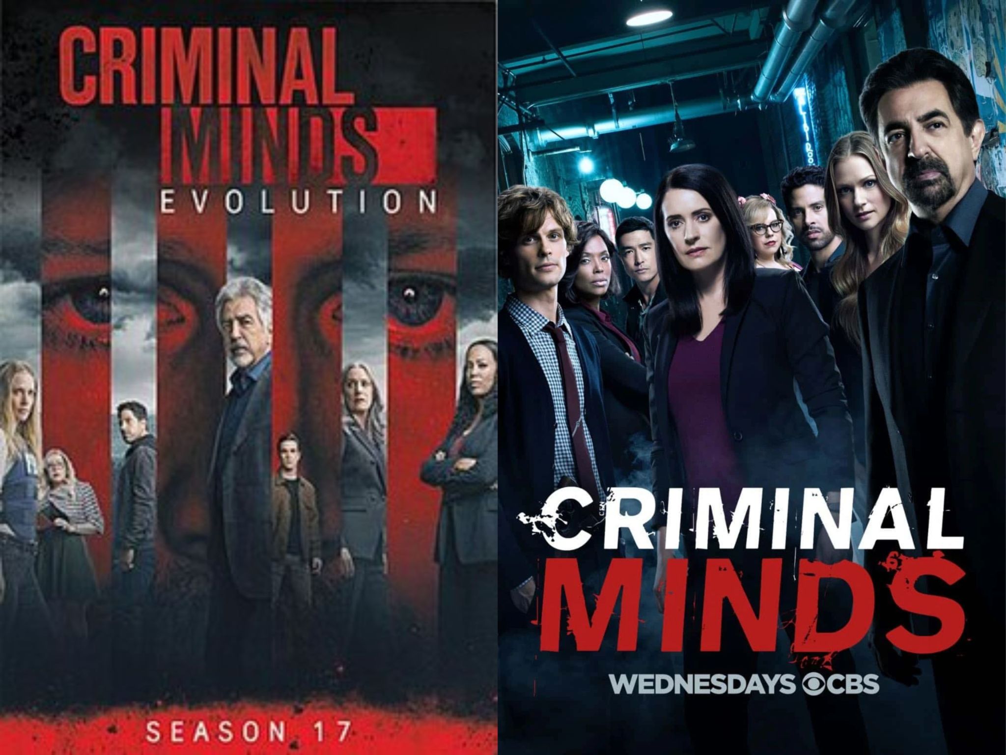 Poster seri drama Criminal Minds Season 17 dan versi CBS (en.wikipedia.org dan cbs.fandom.com) - Image