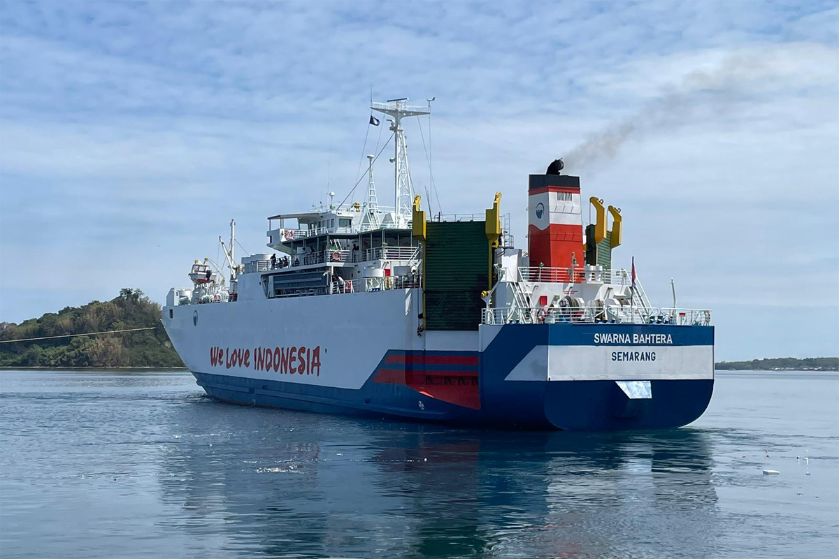 Armada Ferry PT Jembatan Nusantara rute Balikpapan-Parepare. (Istimewa). - Image