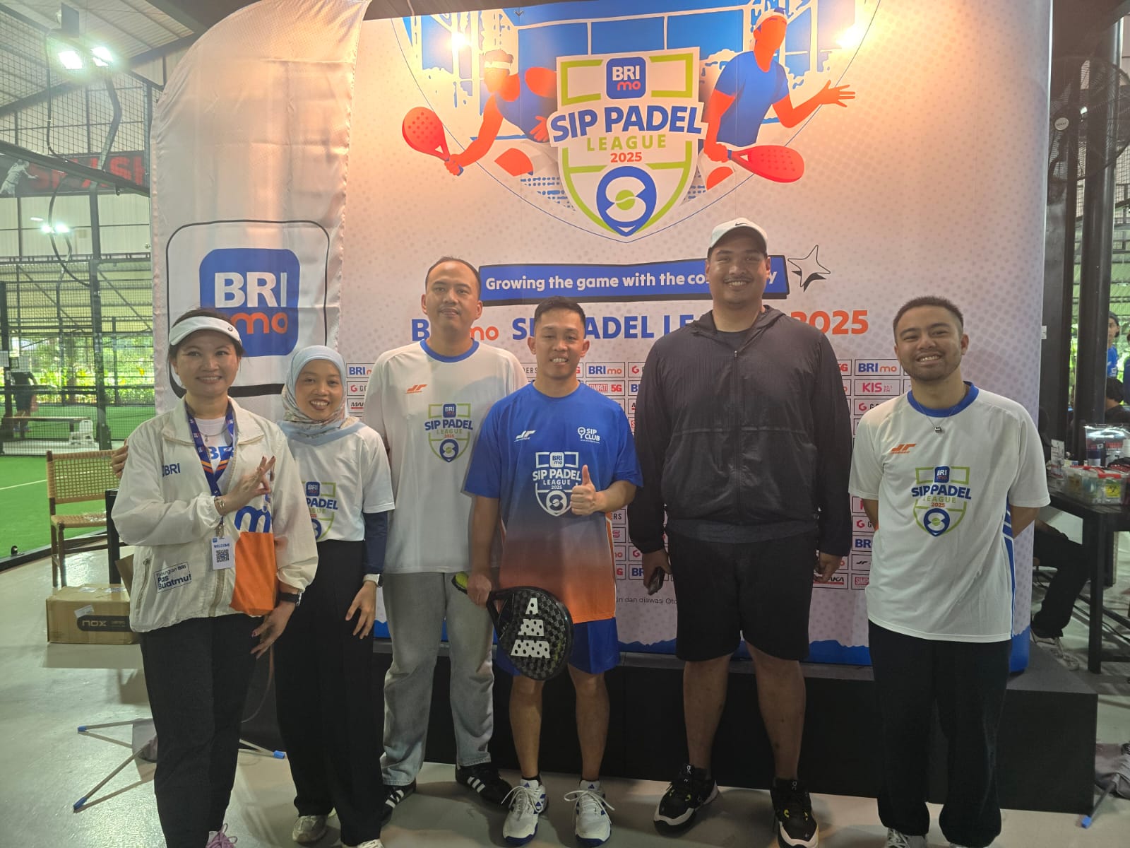 Menteri Pemuda dan Olahraga (Menpora) RI, Dito Ariotedjo menyambut positif kehadiran BRImo SIP Padel League 2025. - Image