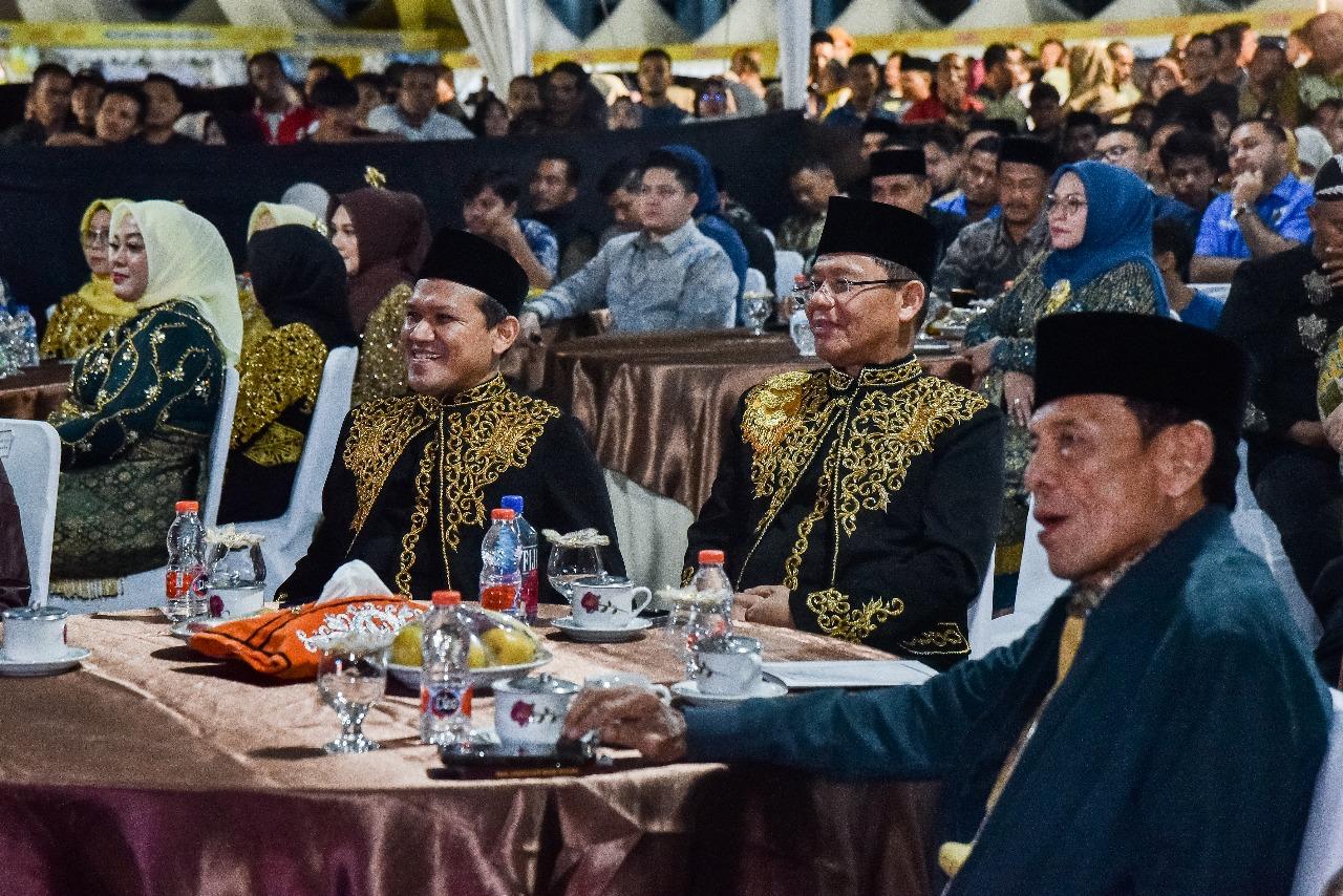 Utusan Khusus Presiden Bidang Ketahanan Pangan, Muhamad Mardiono saat menghadiri peringatan Hari Ulang Tahun ke-23 Kabupaten Nagan Raya. (Istimewa) - Image