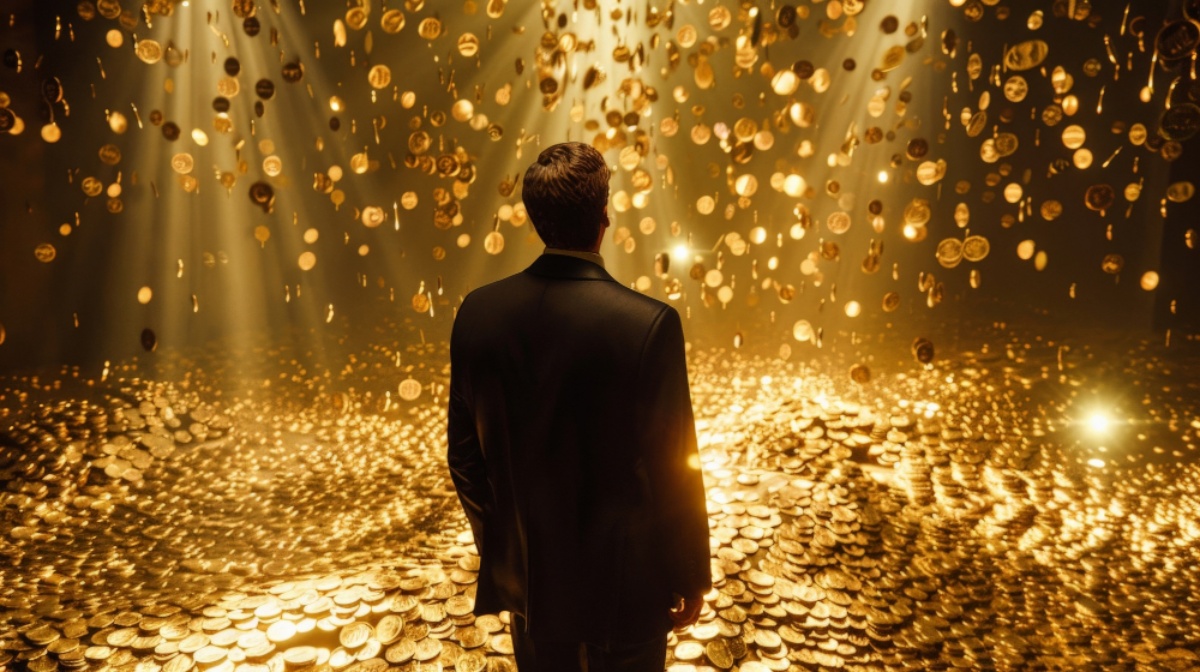 Ilustrasi hujan emas (Freepik) - Image