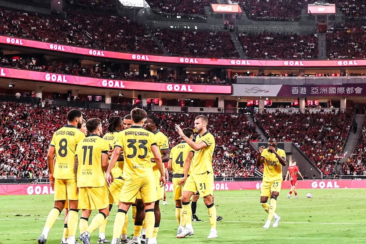 AC Milan taklukkan Liverpool di Hong Kong. (@acmilan/Instagram) - Image