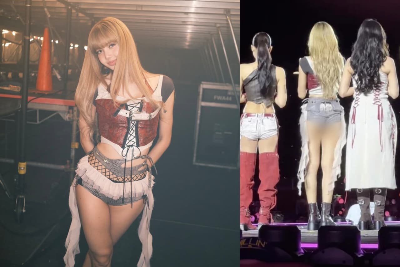 Pakai celana yang dinilai terlalu pendek, Lisa BLACKPINK jadi sorotan. (Instagram/@lalalalisa_m) - Image