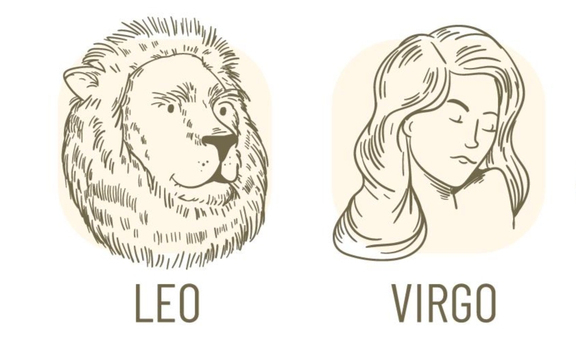 Ilustrasi zodiak Leo dan Virgo (freepik) - Image