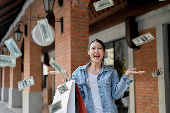 seseorang yang didatangi uang yang tak kenal waktu. (Freepik/thanyakij-12) - Image