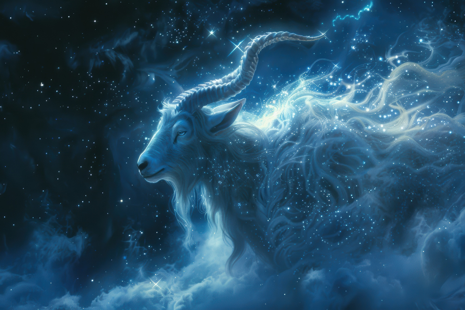 Ilustrasi Zodiak Capricorn. (jcomp/Freepik) - Image