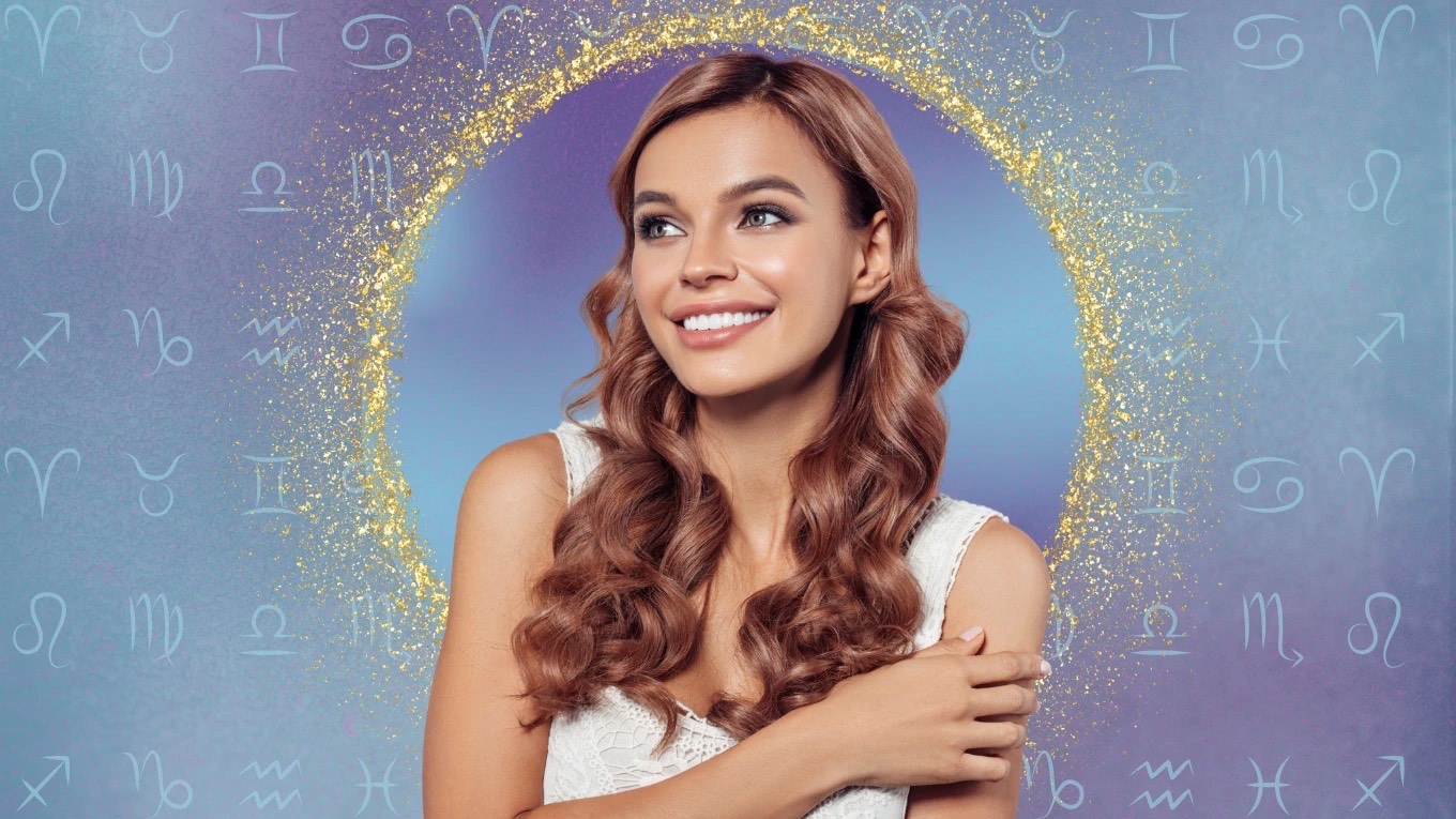 Ilustrasi perempuan tersenyum lega, melambangkan awal baru dan berakhirnya kesedihan bagi tiga zodiak pilihan semesta. (Your Tango) - Image