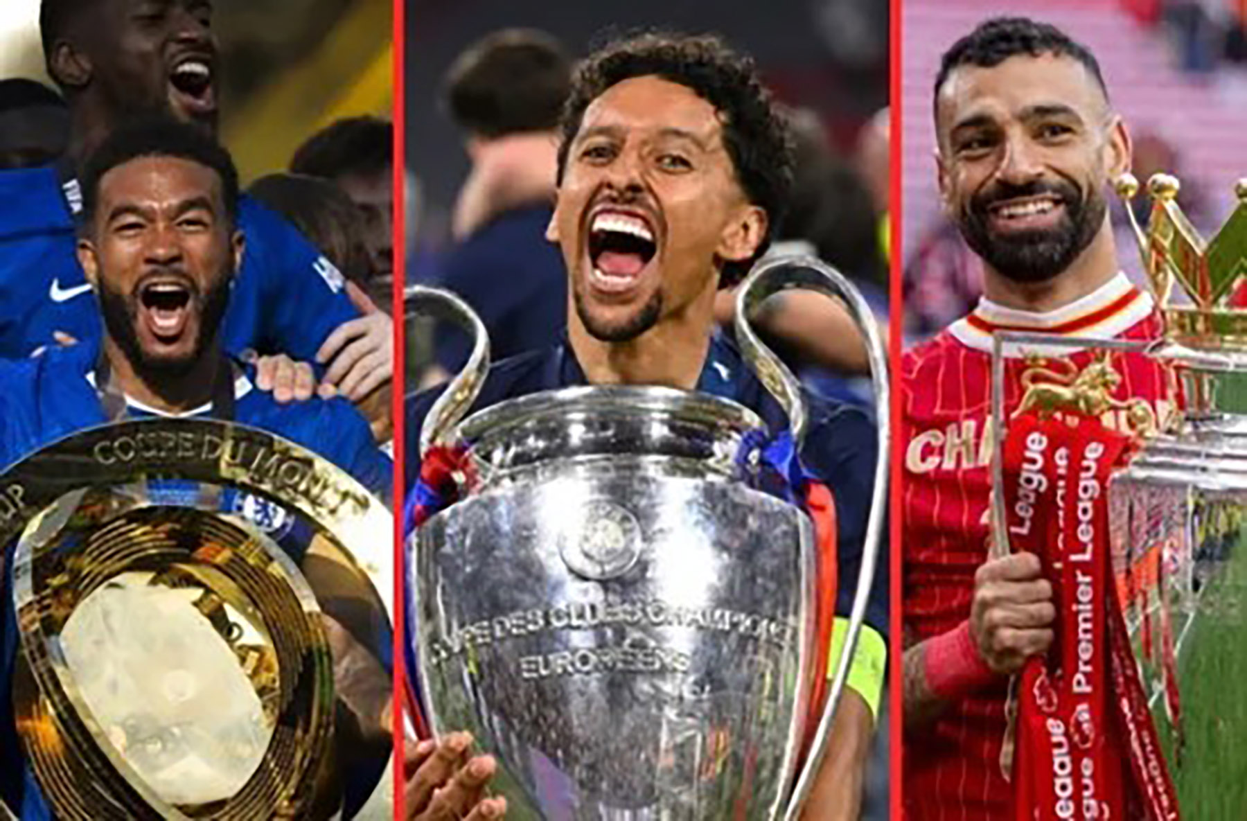 Tim terbaik di dunia, Chelsea (kiri), PSG, dan Liverpool. (dok. Sport Mole) - Image