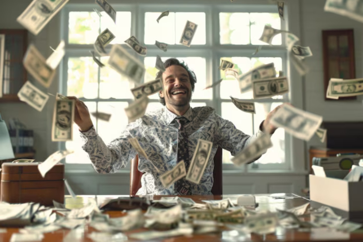 seseorang yang hartanya juara./Freepik. - Image