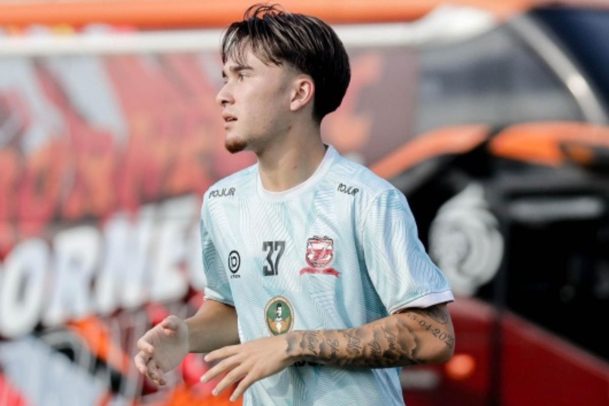 Jasey Werhmann dikabarkan jadi salah satu pemain baru Madura United di Super League 2025/2026. (Media Madura United) - Image