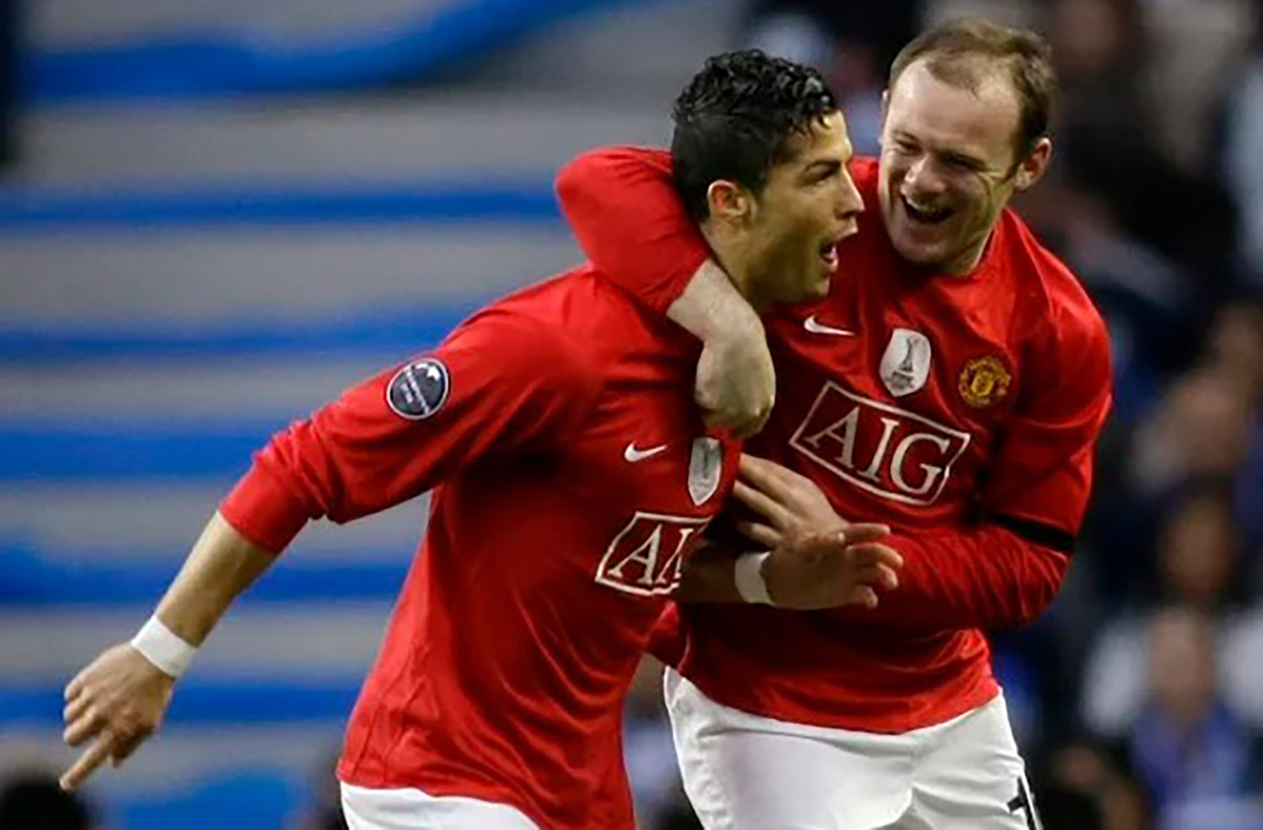 Cristiano Ronaldo dan Wayne Rooney (dok. MUFC) - Image