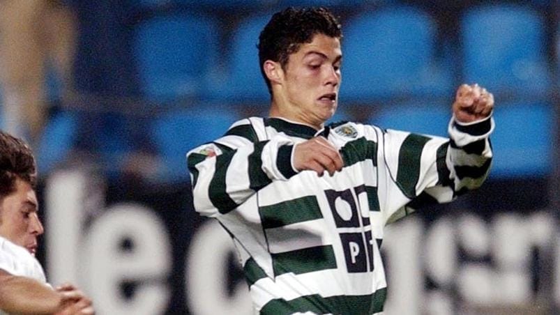 Debut Cristiano Ronaldo di Sporting (Dok. UEFA) - Image