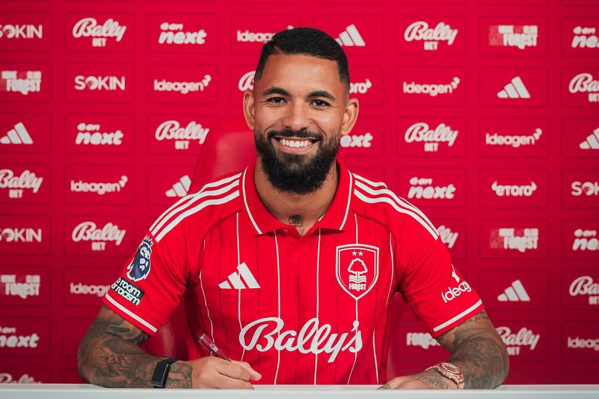 Douglas Luiz resmi gabung Nottingham Forest dari Juventus dengan status pinjaman. (Instagram @). - Image