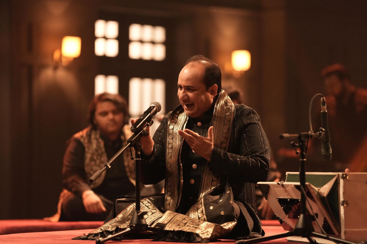 Musisi Qawwali Rahat Fateh Ali Khan. (Istimewa). - Image