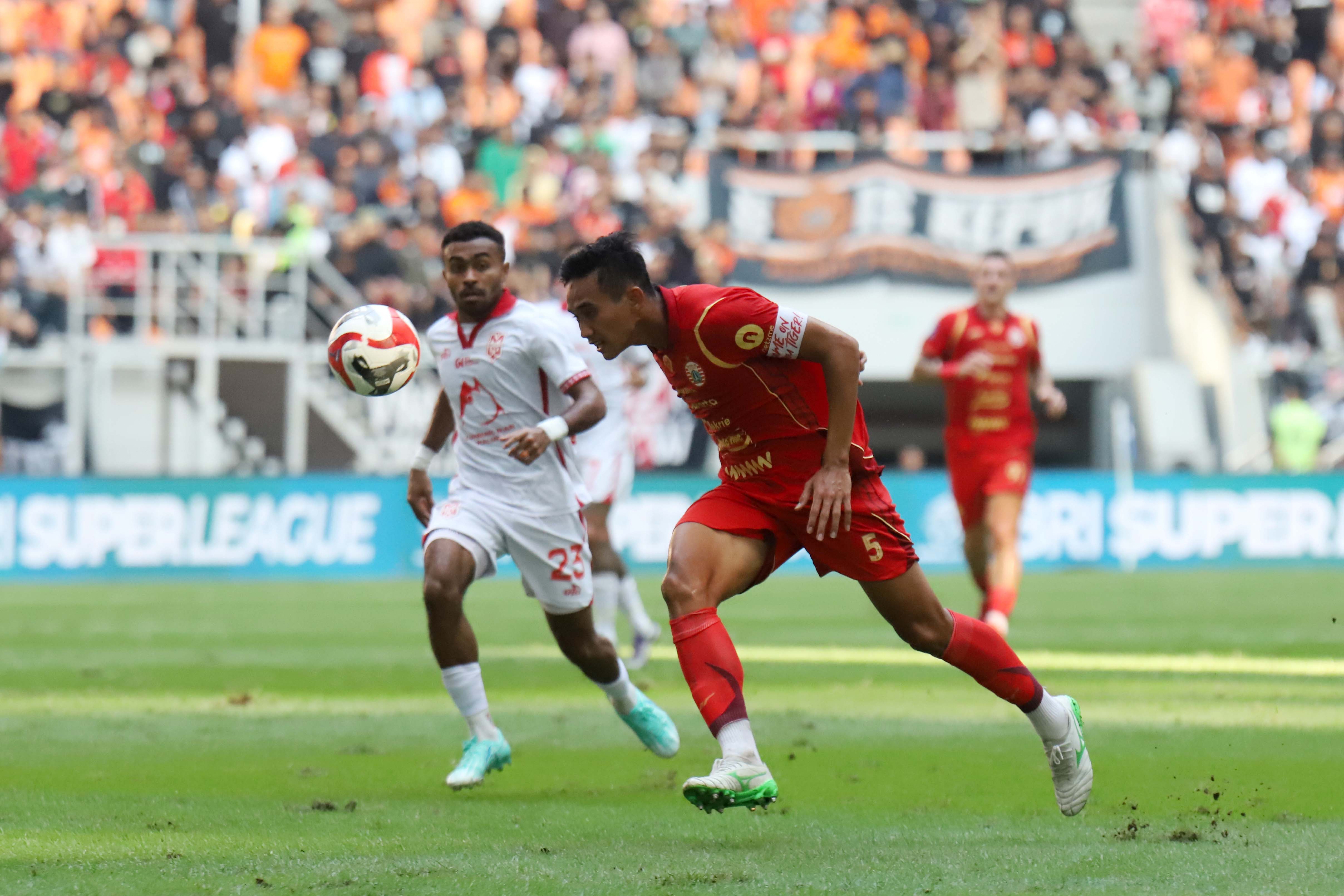 Mauricio Souza optimistis raih kemenangan tandang lawan Dewa United. (Dery Ridwansah/JawaPos.com) - Image
