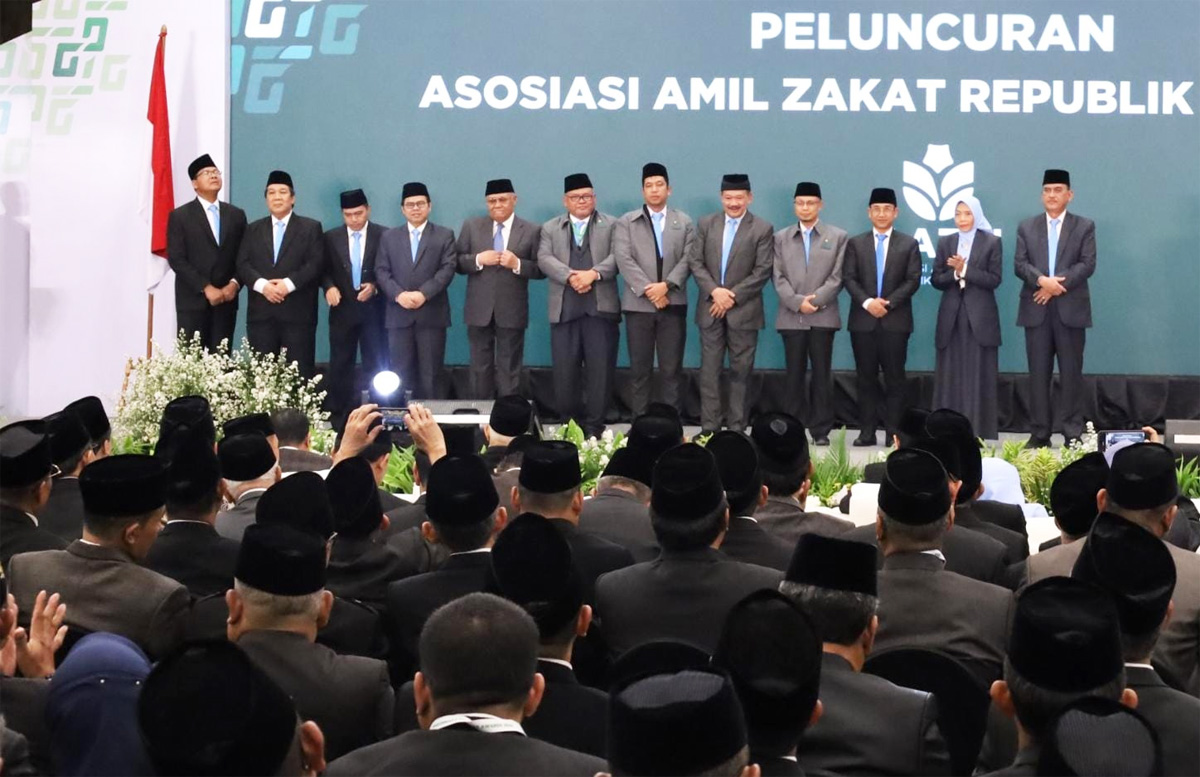BAZNAS RI resmi meluncurkan Asosiasi Amil Zakat Republik Indonesia (AAZRI), sebagai upaya memperkuat peran amil dari pusat hingga desa di Jakarta. (Istimewa) - Image