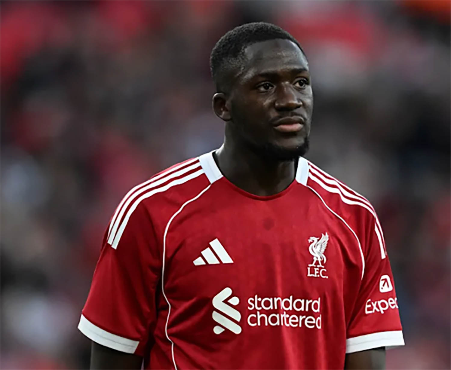 Ibrahima Konate saat membela Liverpool. (Dok. Yahoo! Sports) - Image