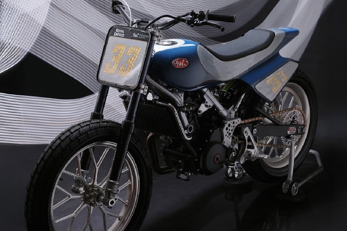 Royal Enfield Guerrilla 450 berubah total setelah dimodifikasi. - Image