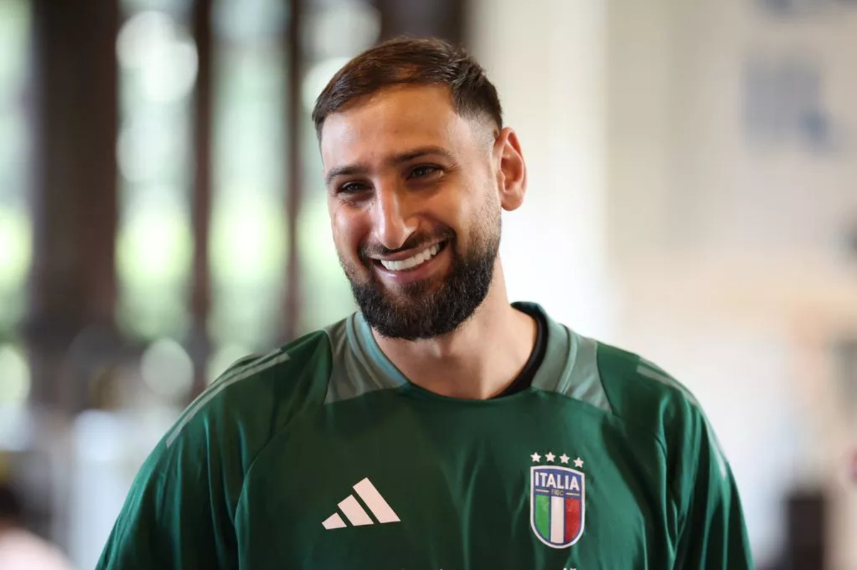 Gianluigi Donnarumma berseragam timnas Italia. (Dok. Federasi Sepak Bola Italia FIGC) - Image