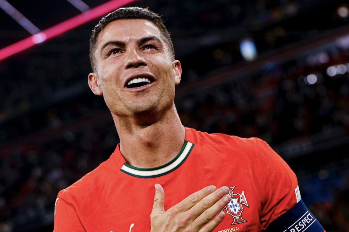 Ronaldo bersama timnas Portugal. (ig cristiano) - Image