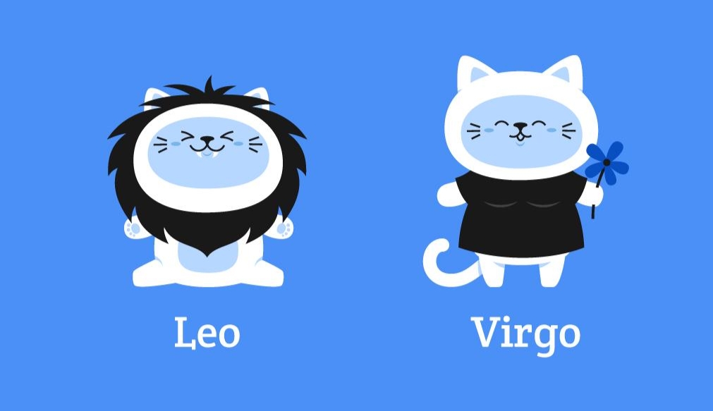 Ilustrasi zodiak Leo dan Virgo (freepik/pikisuperstar) - Image