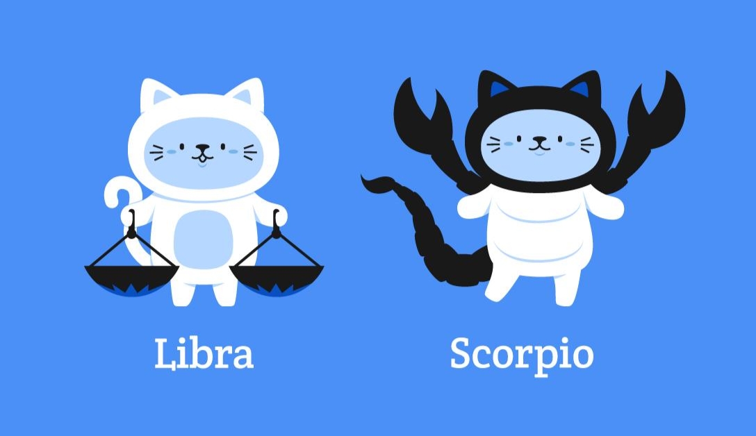 Ilustrasi zodiak Libra dan Scorpio (freepik/pikisuperstar) - Image
